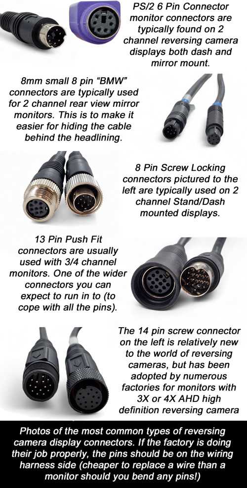 4 pin backup camera wiring diagram