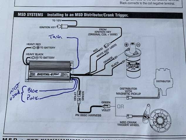 msd digital 6al wiring diagram