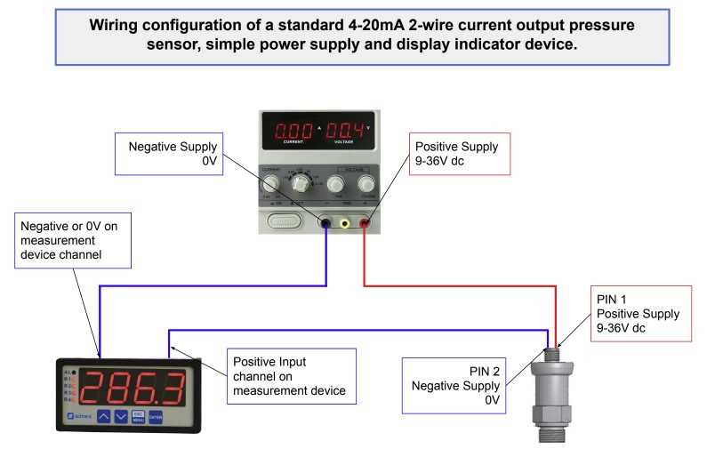 4 wire pressure transducer wiring diagram