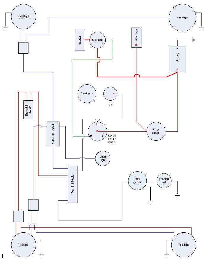 6 volt to 12 volt conversion wiring diagram