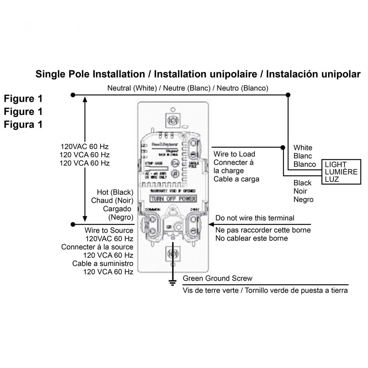 wiring diagram for dimmer switch