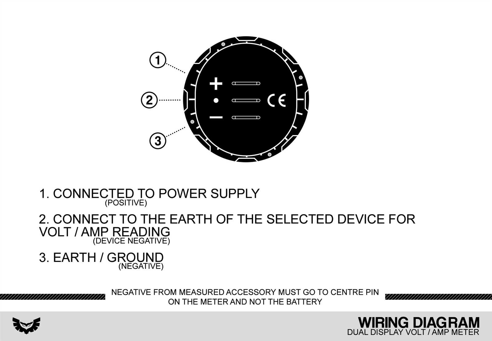 voltage meter wiring diagram