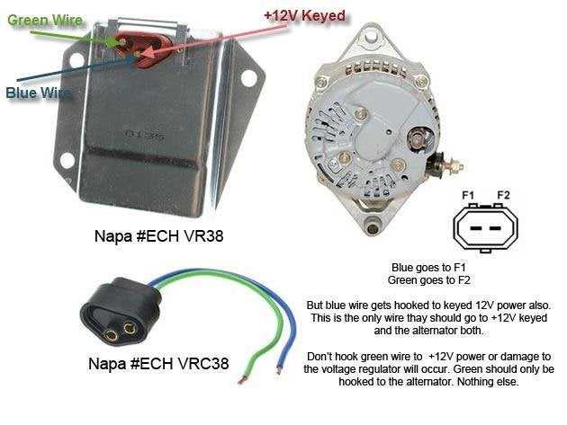 voltage regulator diagram wiring