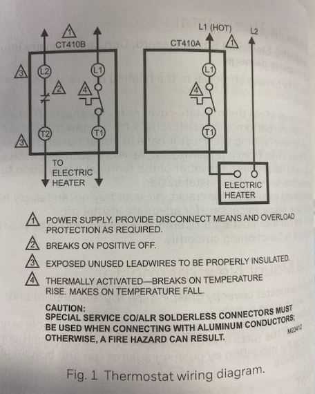 honeywell ct410b wiring diagram