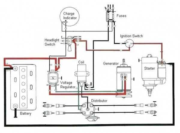 vw beetle alternator wiring diagram