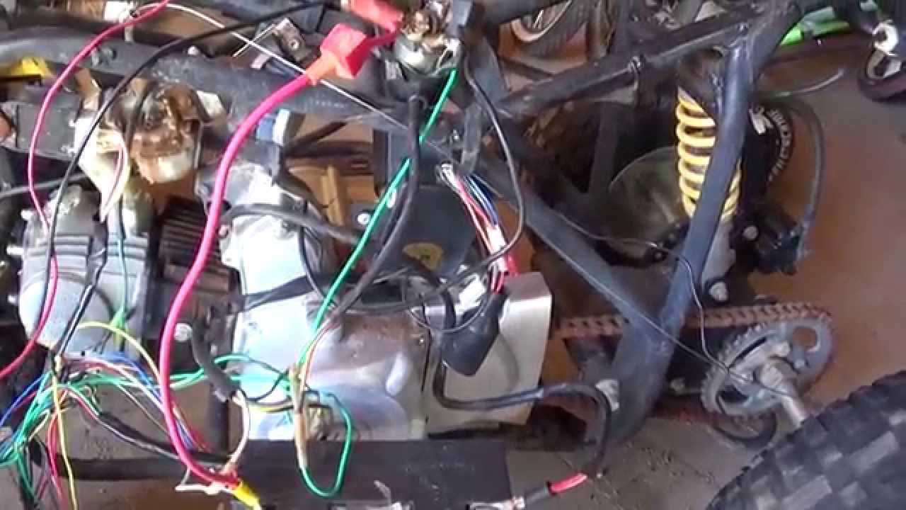 110cc atv wiring diagram