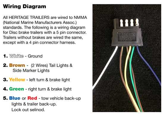 boat trailer wiring diagram 5 pin