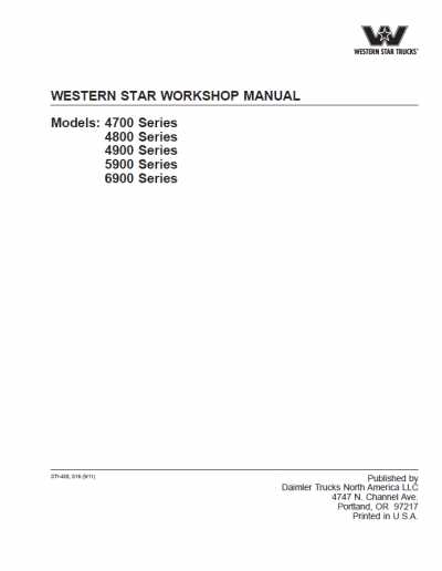 western star wiring diagram