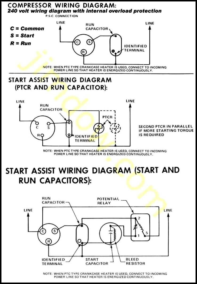 freezer wiring diagram