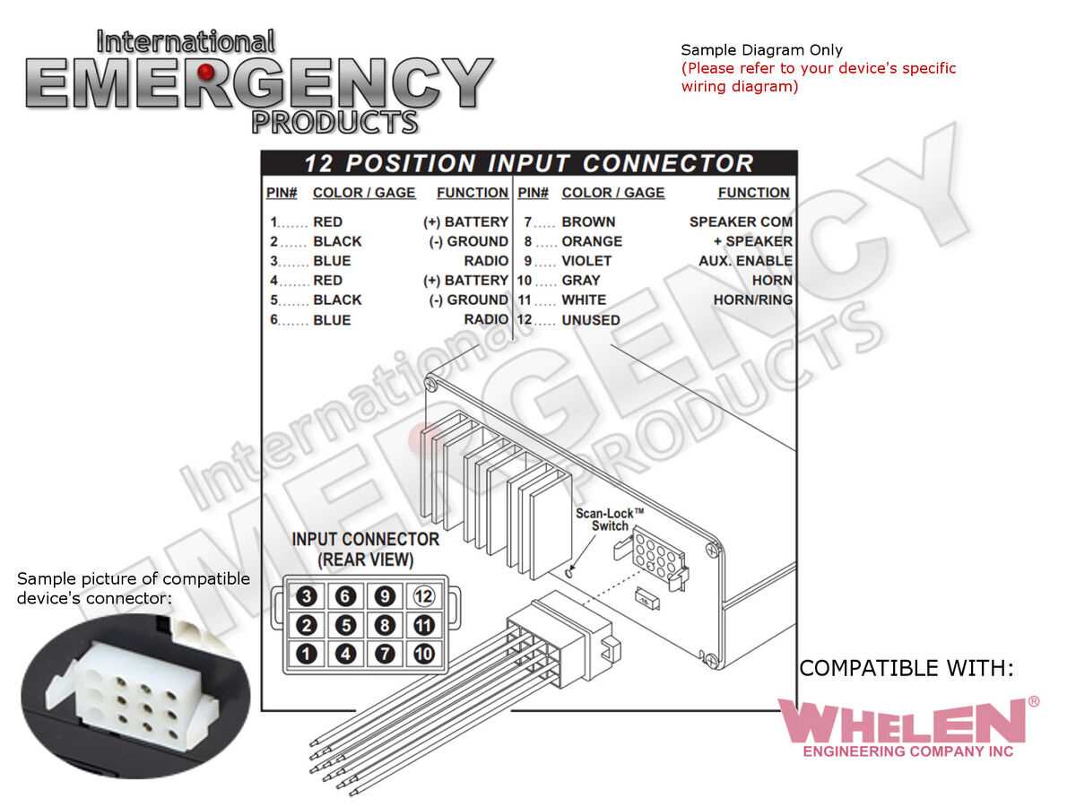 whelen 295slsa1 wiring diagram