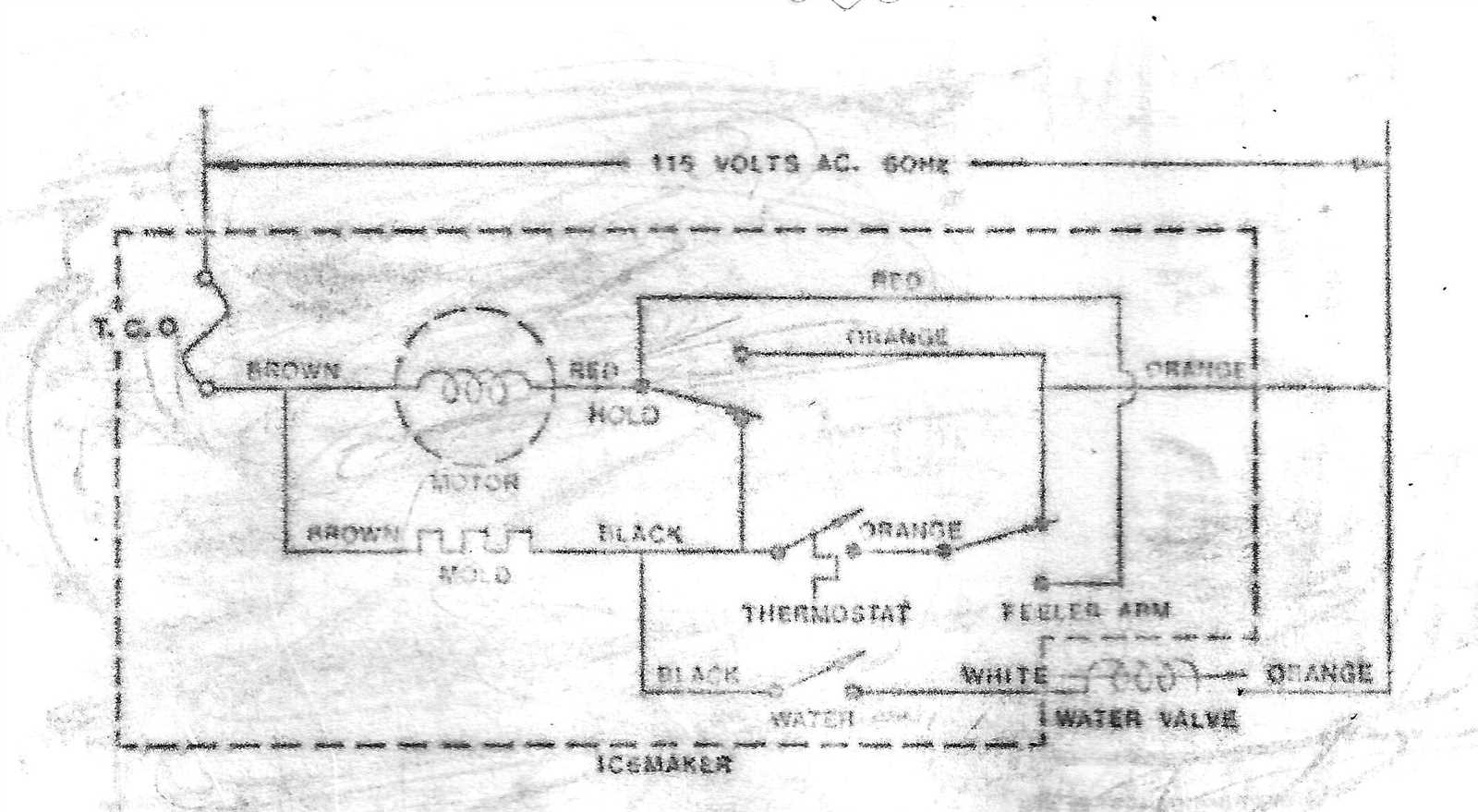 whirlpool ice maker wiring diagram