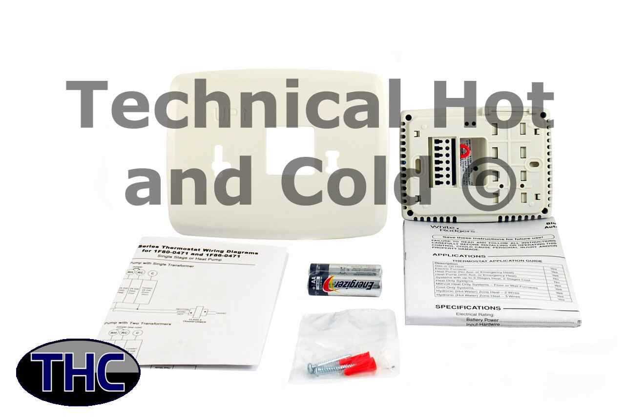 white rodgers thermostat wiring diagram