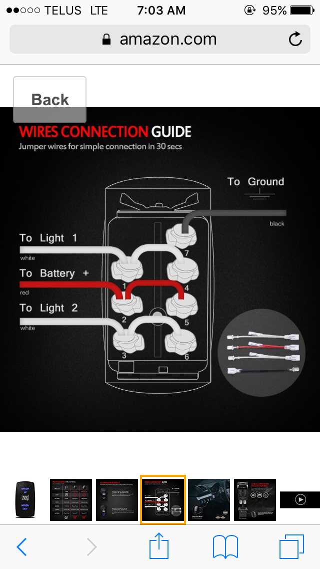 winch rocker switch wiring diagram