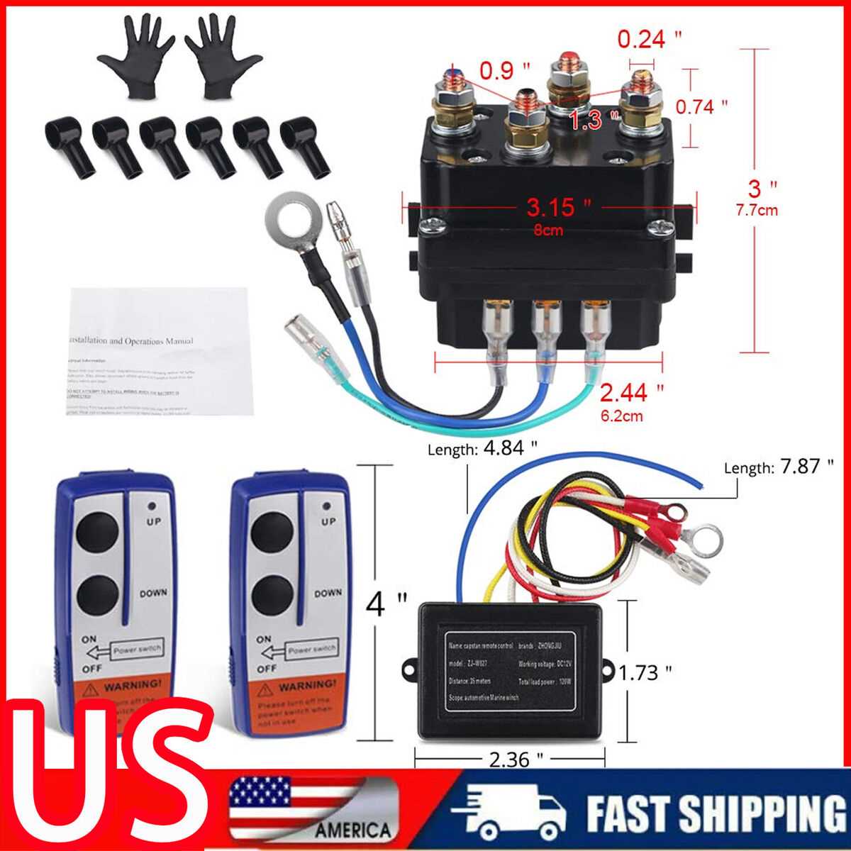 winch wireless remote wiring diagram