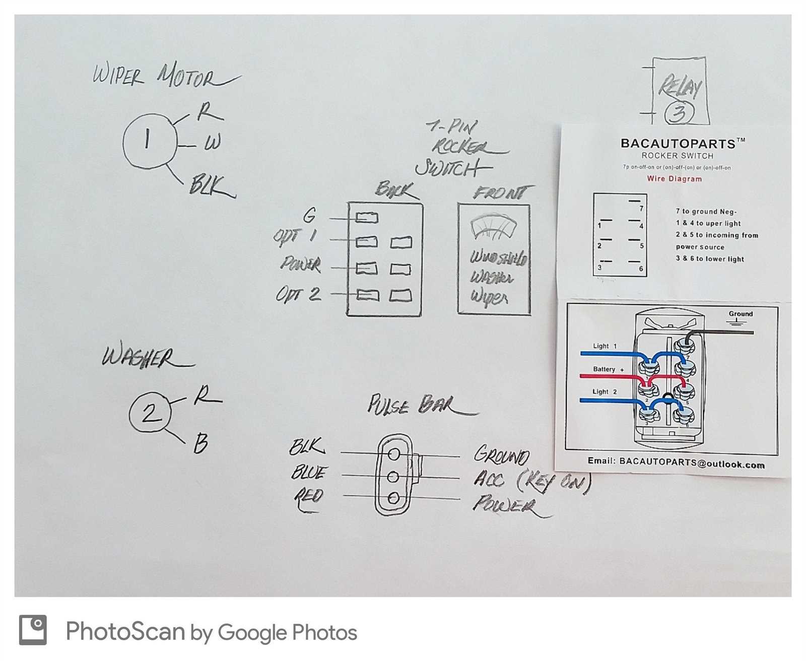 windshield wiper 5 wire wiper motor wiring diagram