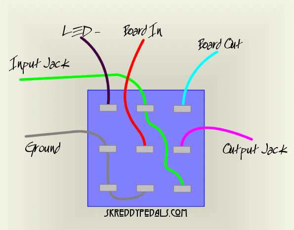 wiring diagram dpdt switch