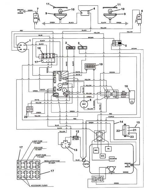 wiring diagram for a kohler engine