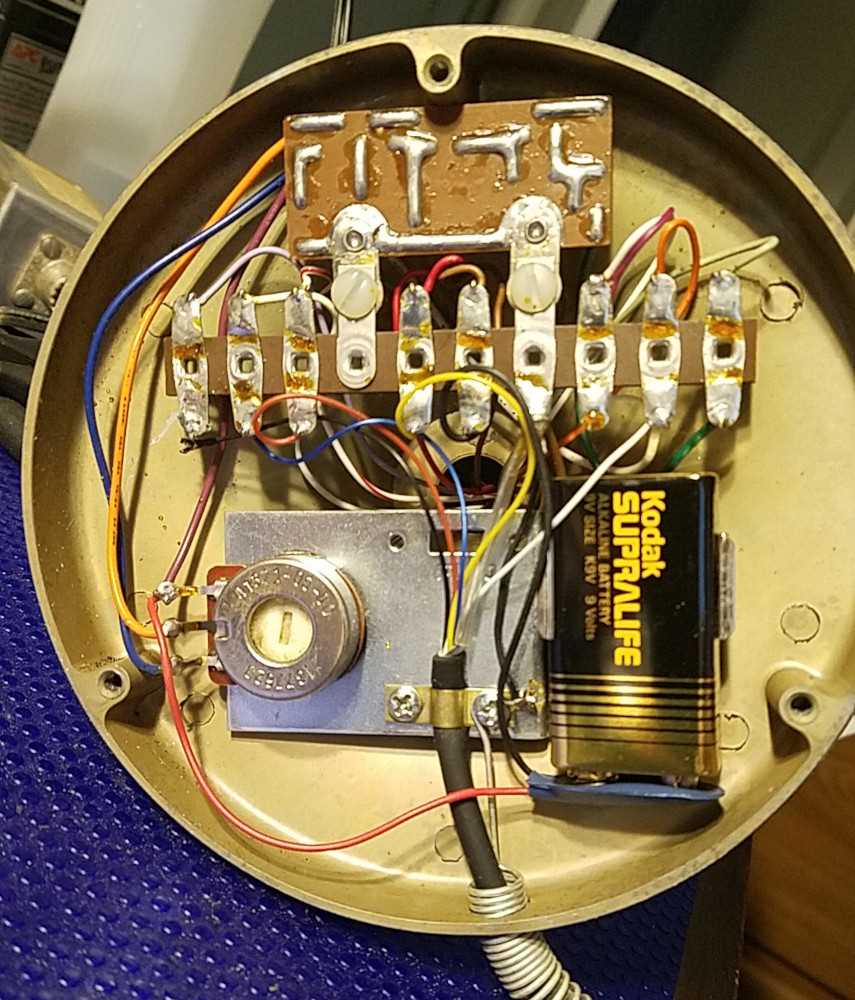 wiring diagram for astatic microphone