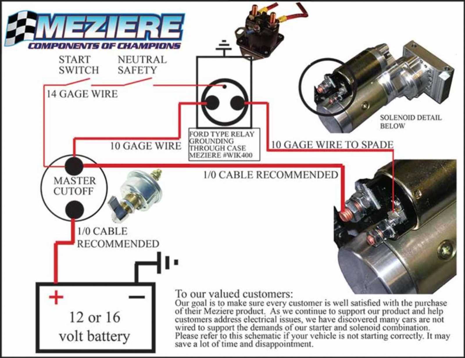 wiring diagram for chevy starter