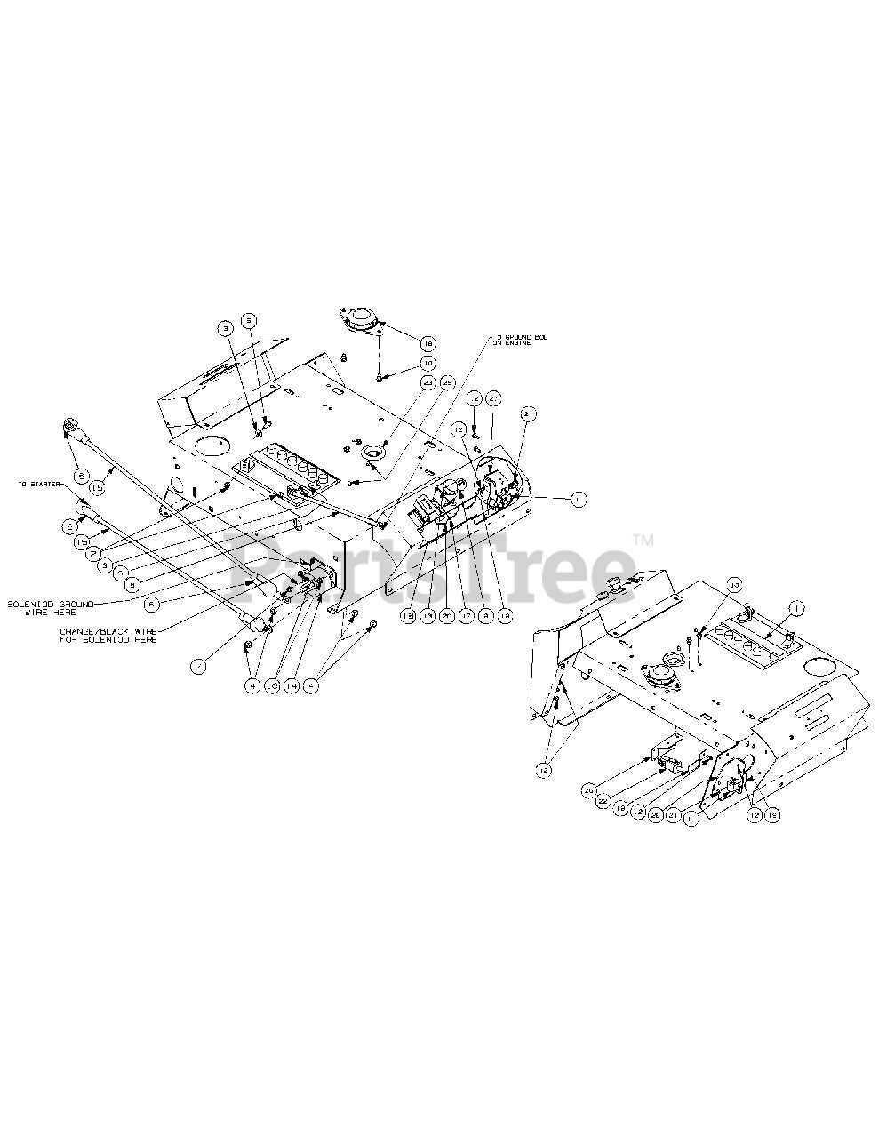 wiring diagram for cub cadet zero turn