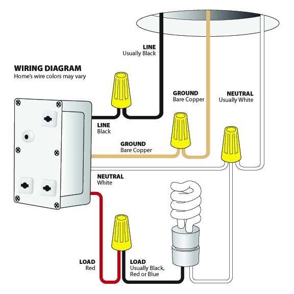 wiring diagram for house light switch