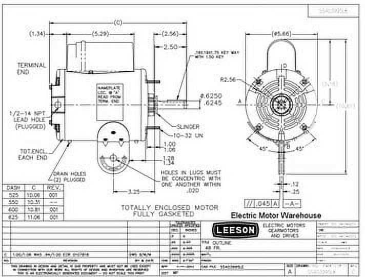 wiring diagram for leeson electric motors