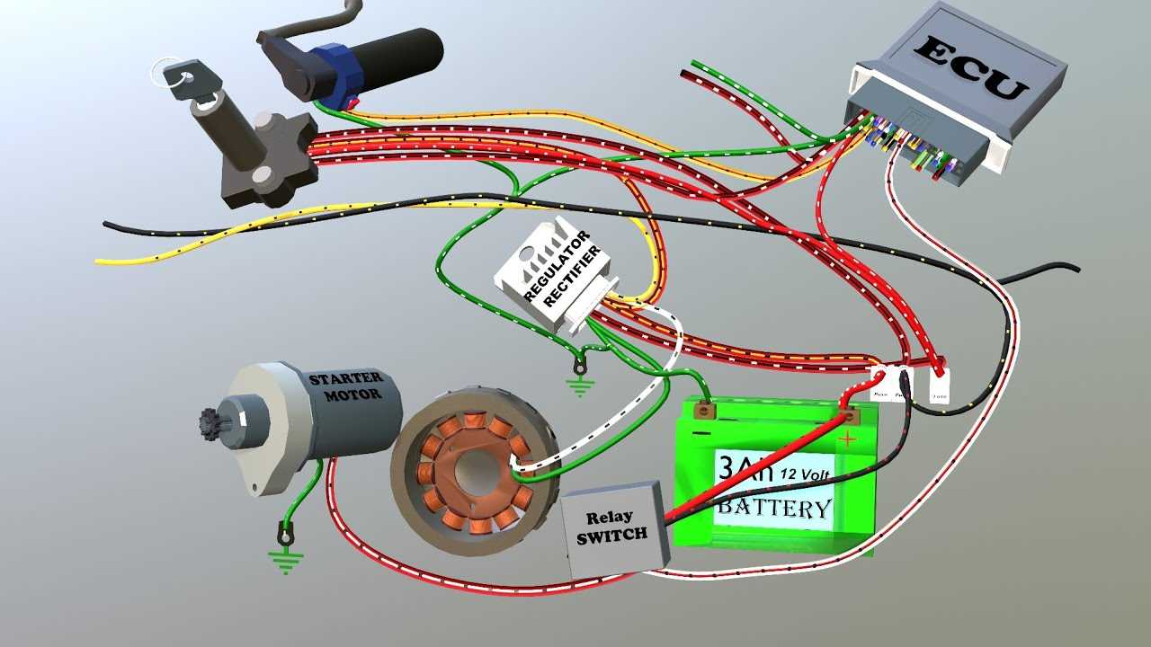 wiring diagram for mini bike