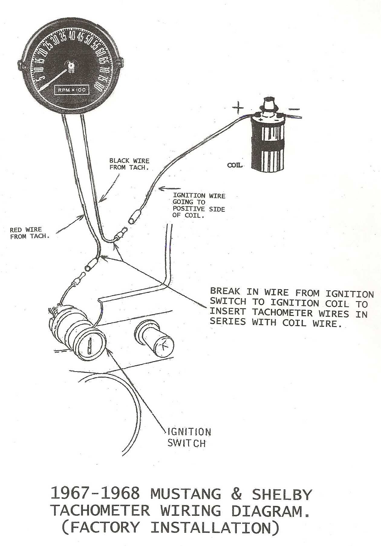 wiring diagram for sunpro tachometer