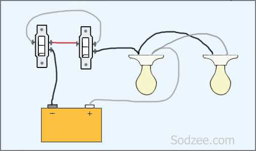 wiring diagram of a two way switch