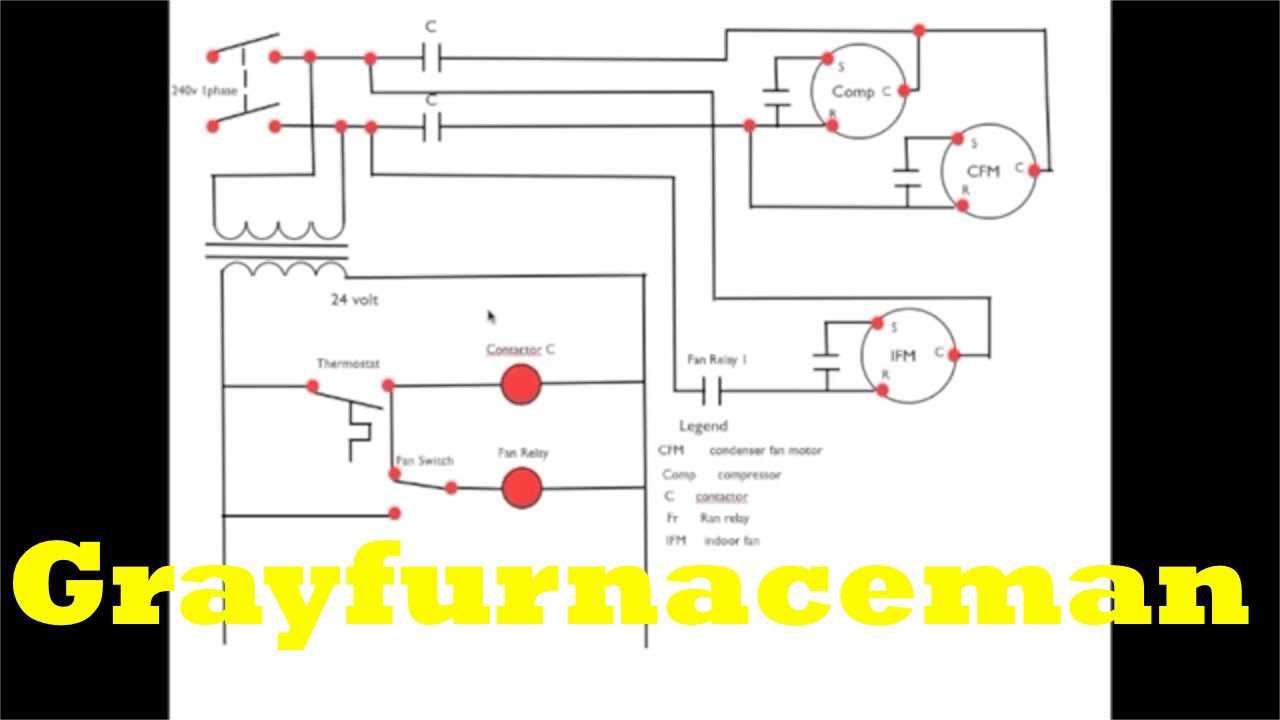 wiring diagram of air conditioner