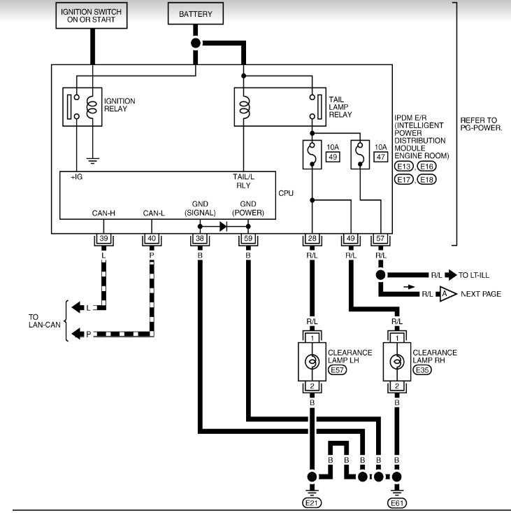 wiring diagram tail lights