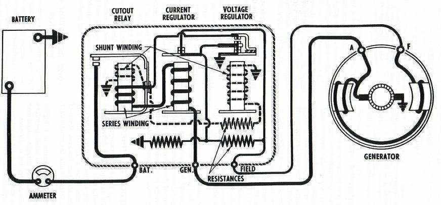 wiring diagram voltage regulator