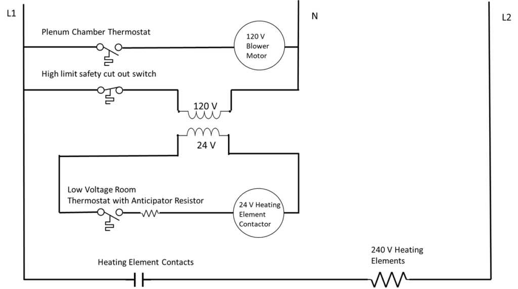 space heater wiring diagram