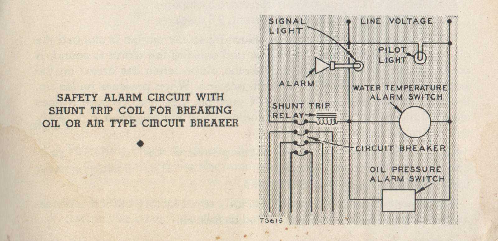 shunt trip wiring diagram