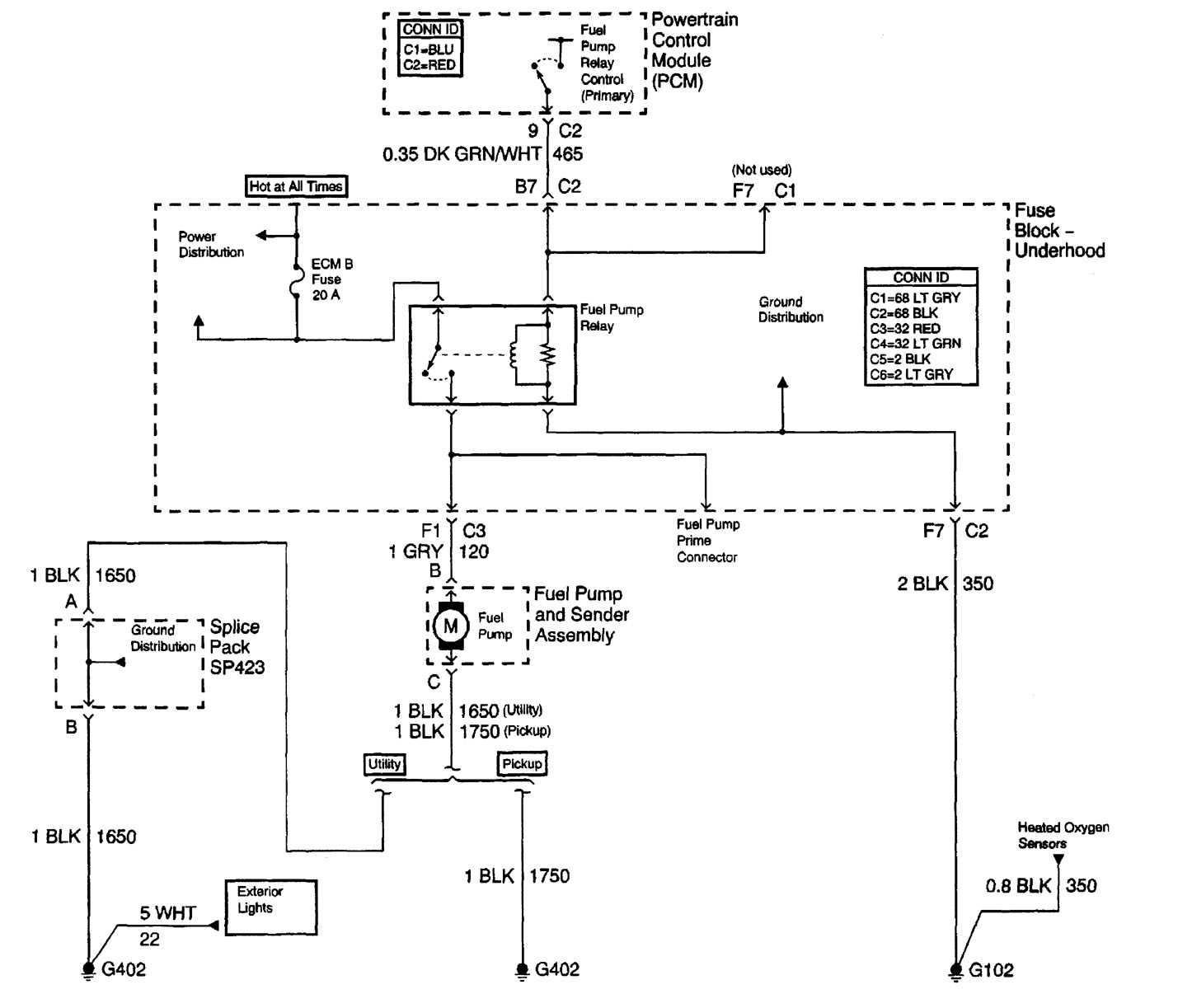 1985 chevy truck wiring diagram free