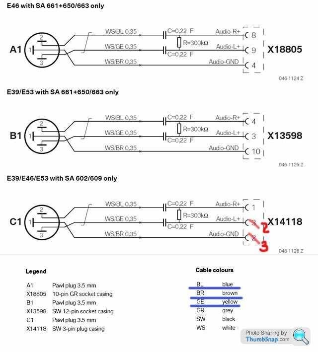 bmw e46 audio wiring diagram