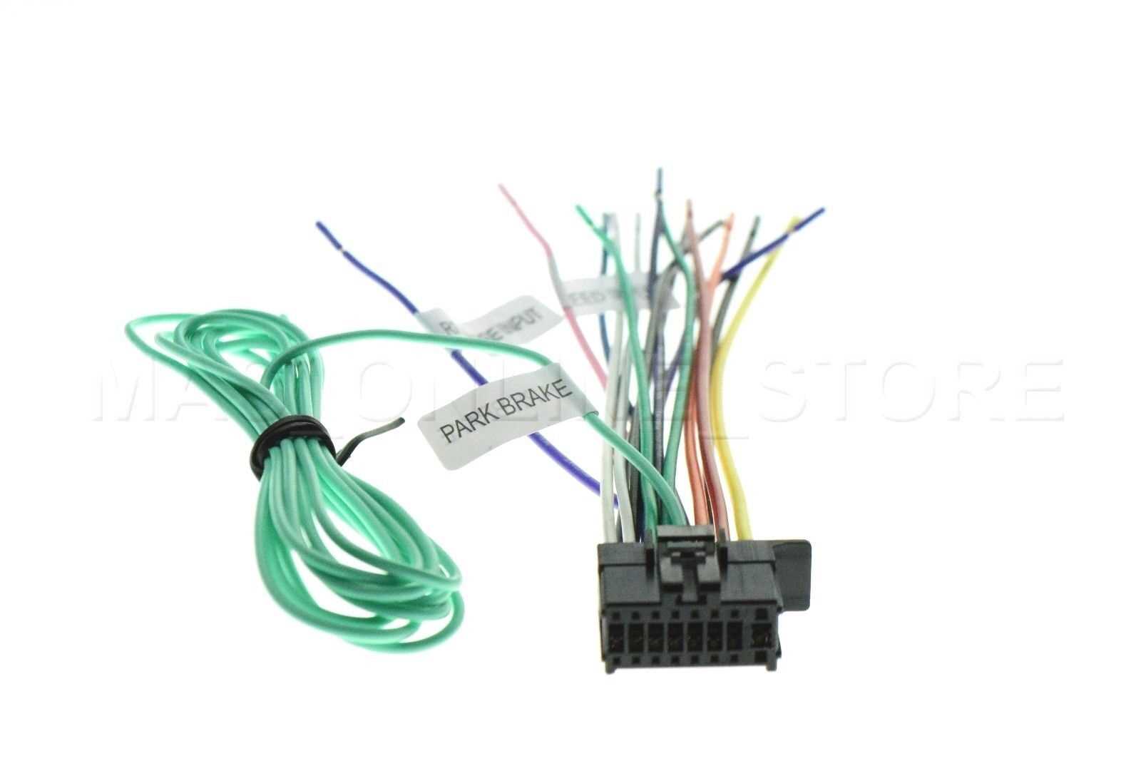 pioneer dmh 1500nex wiring harness diagram