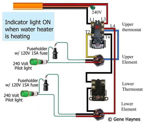 pilot light switch wiring diagram