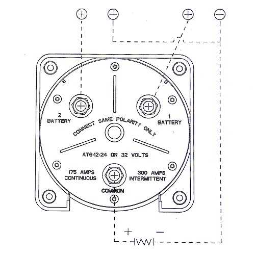 marine single battery switch wiring diagram