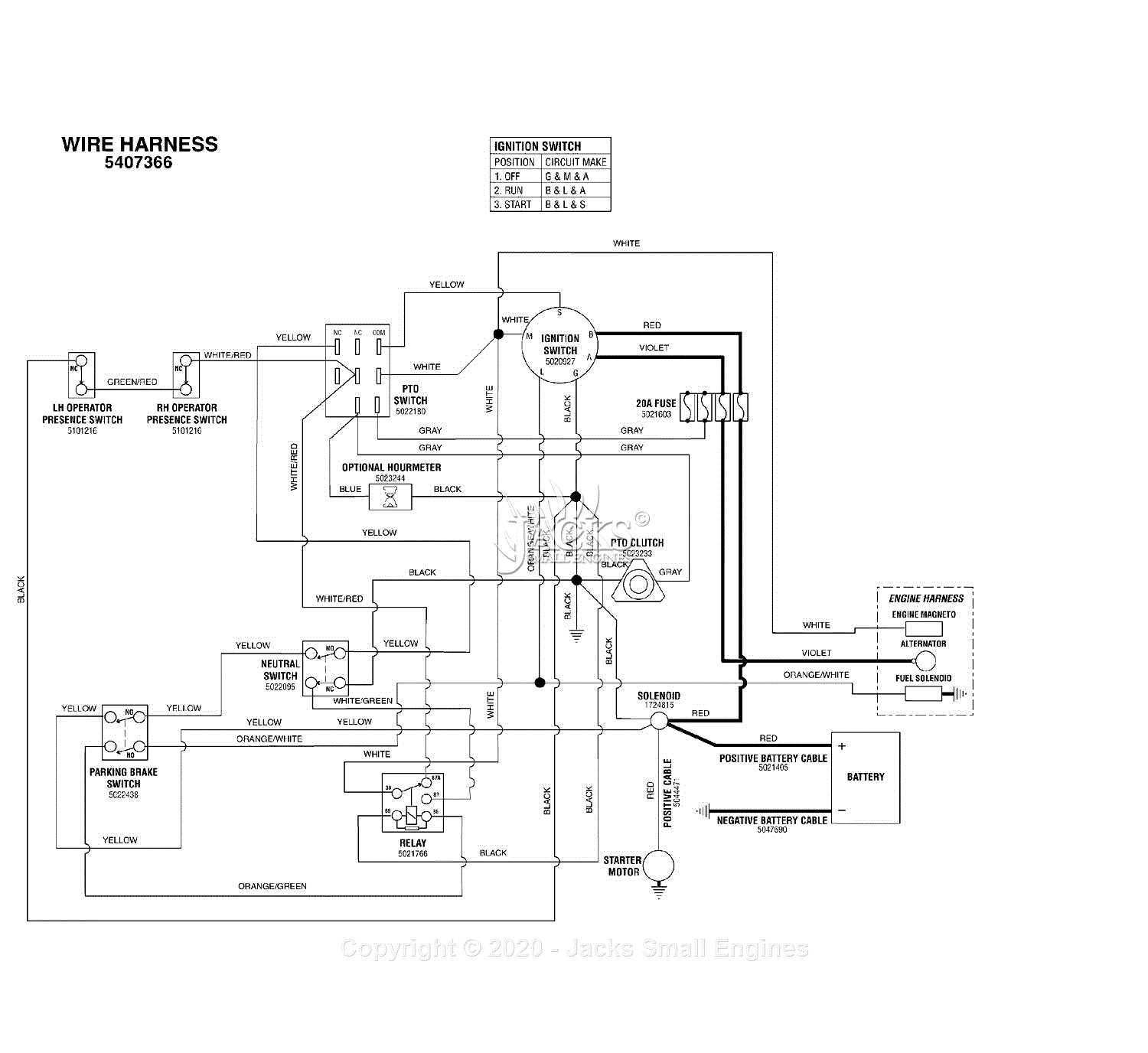 john deere l110 wiring diagram