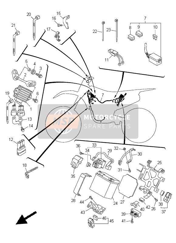 yamaha bear tracker 250 wiring diagram