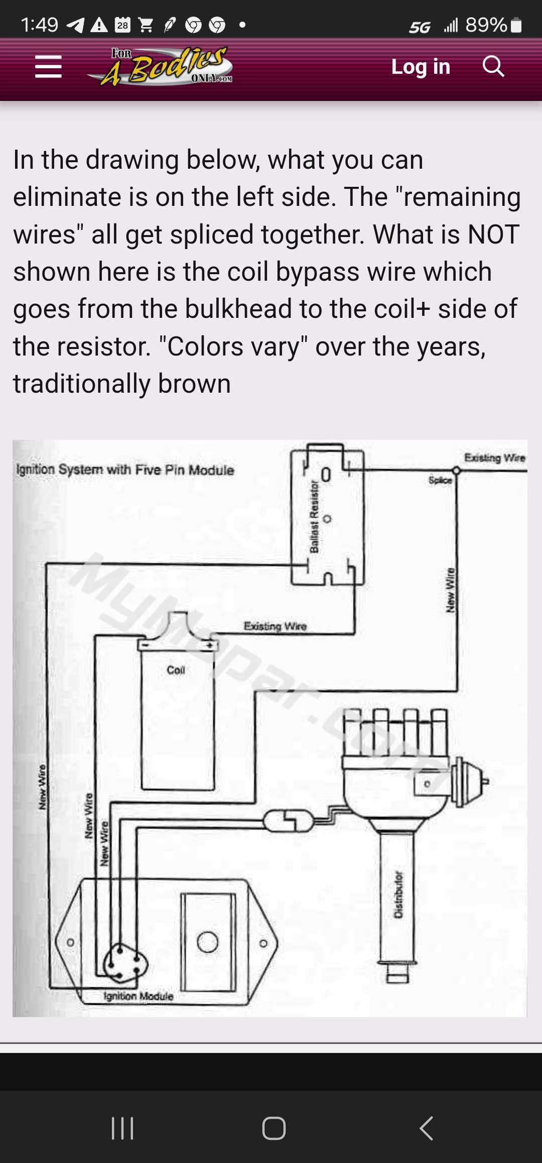 mopar ignition switch wiring diagram