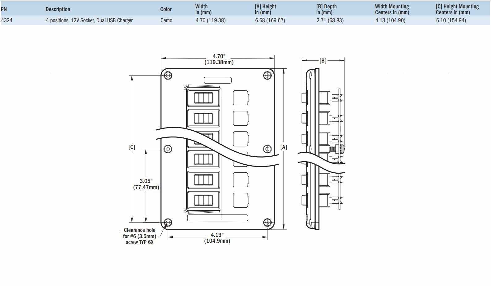 blue sea systems switch panel wiring diagram