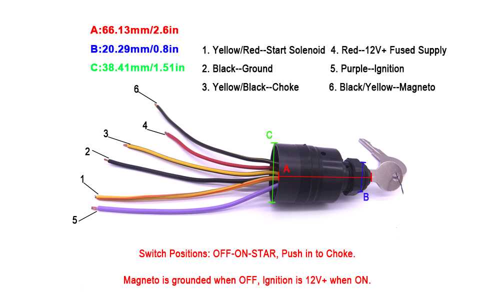 mercury outboard ignition switch wiring diagram