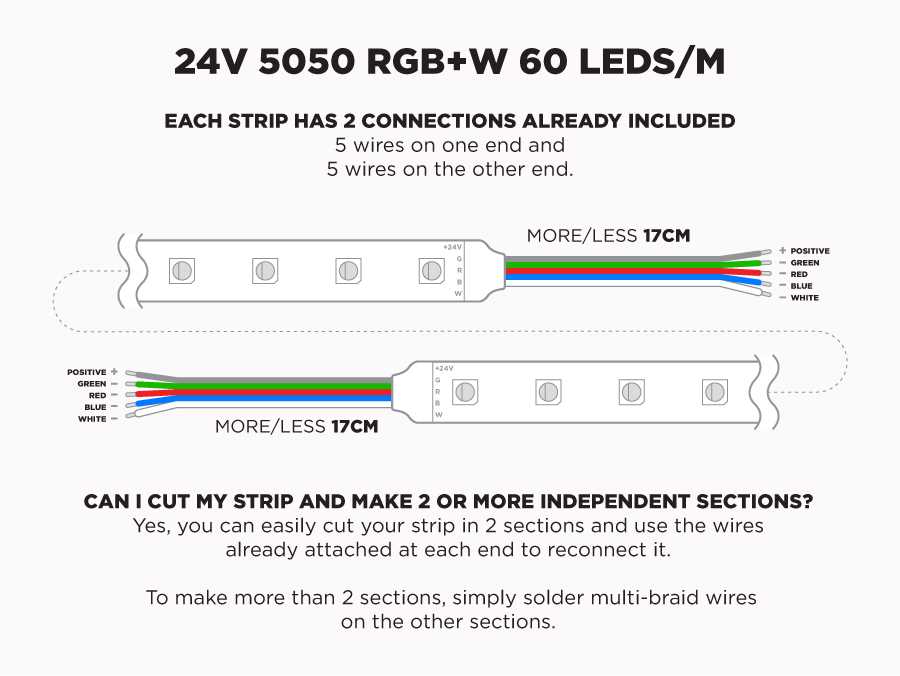 led strip wiring diagram