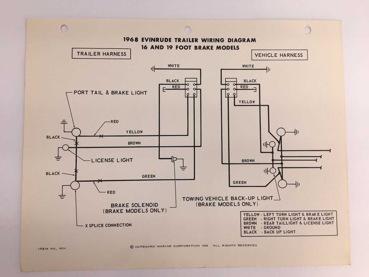 brake trailer wiring diagram