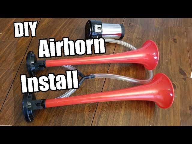 air horn train horn wiring diagram without relay