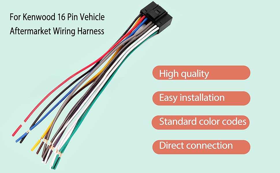 pioneer wiring harness diagram 16 pin