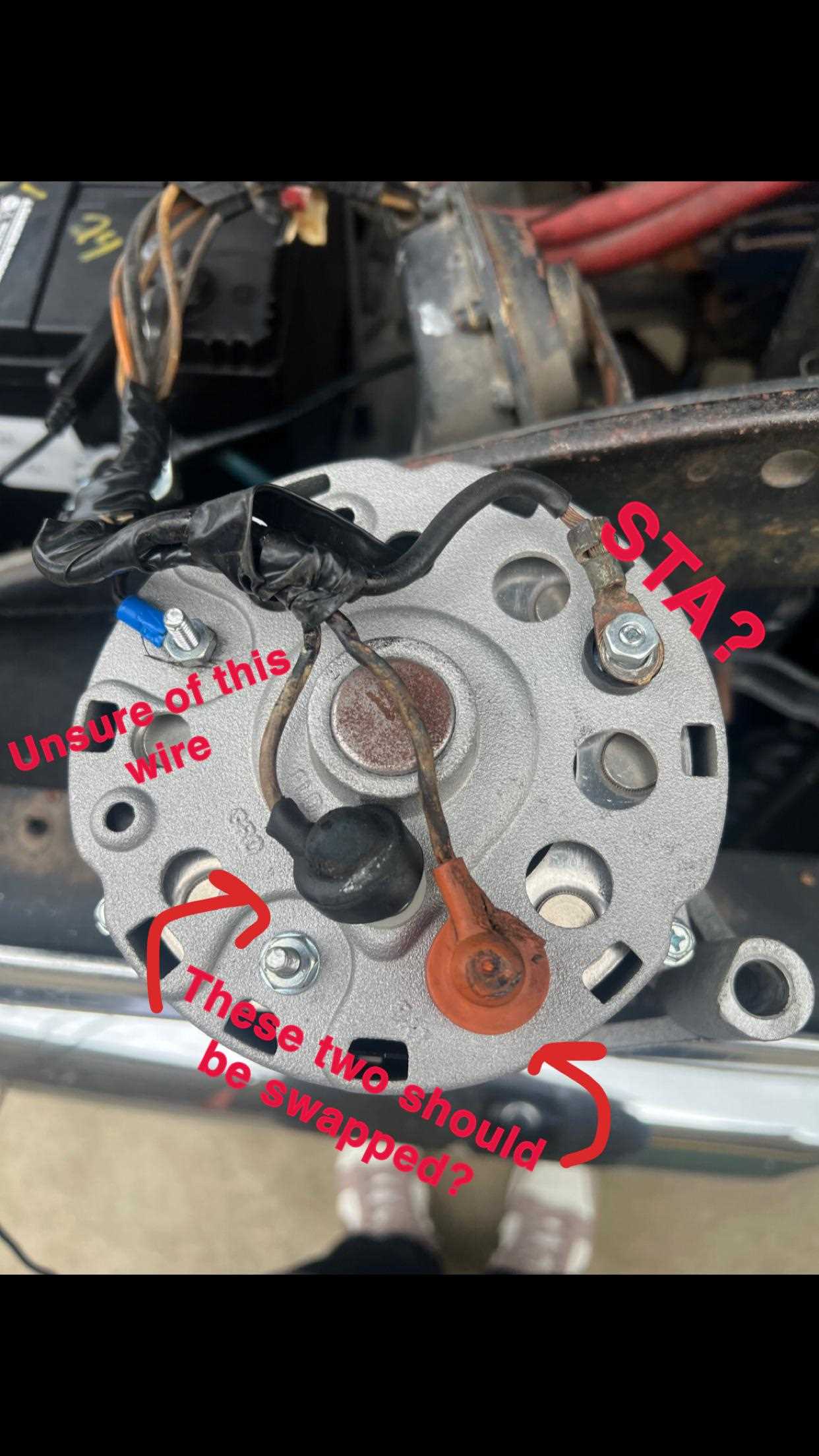 ford alternator wiring diagram