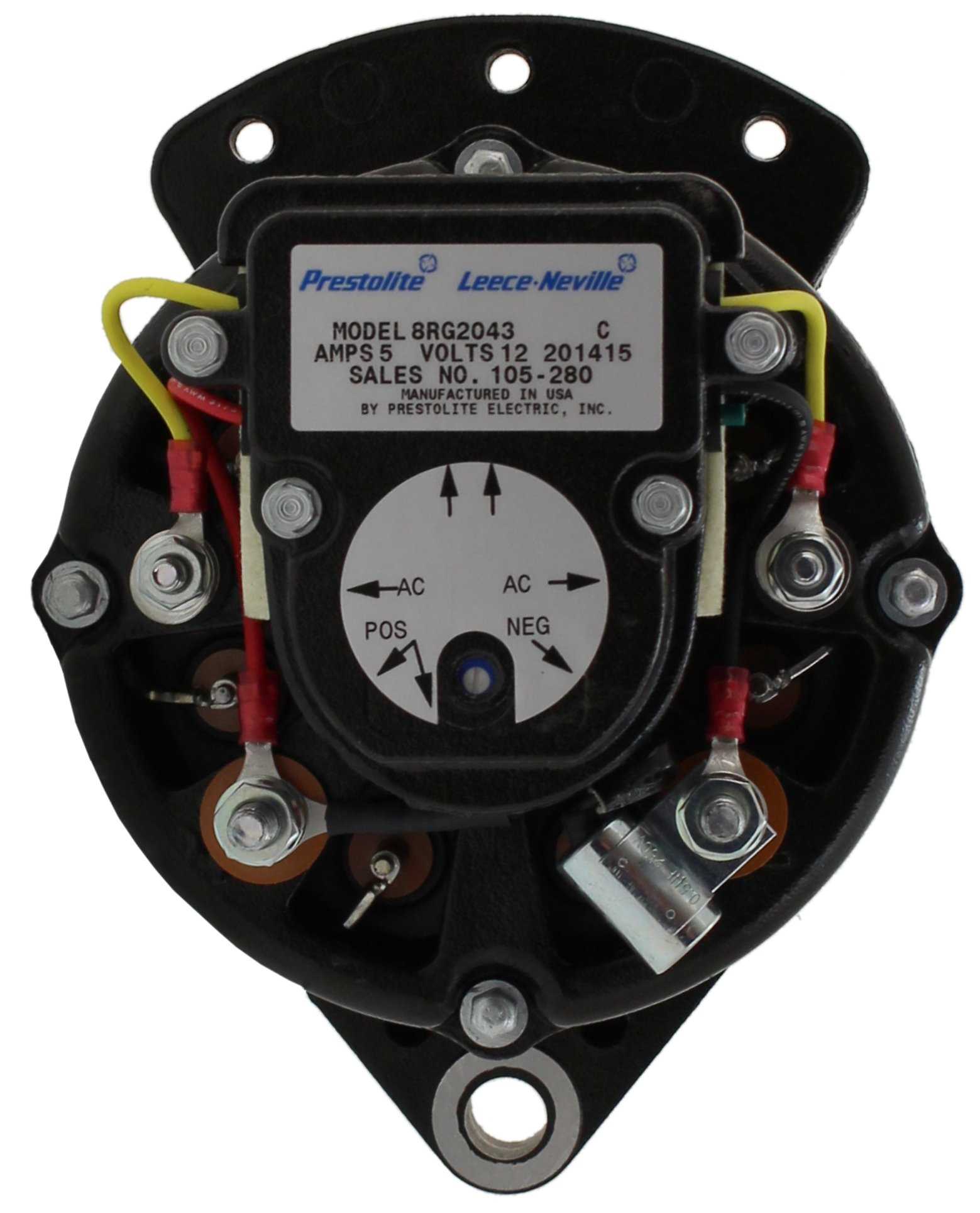 prestolite alternator wiring diagram